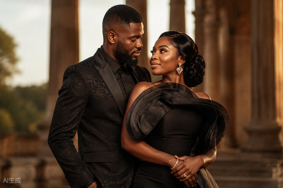 Pre-wedding glam session photographed at golden hour