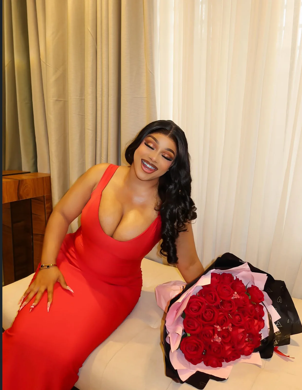 Red Birthday Glam